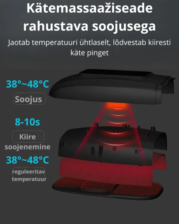 Vaakum+infrapunaga kätemasseerija ,,Herkus Pro'' - Image 4